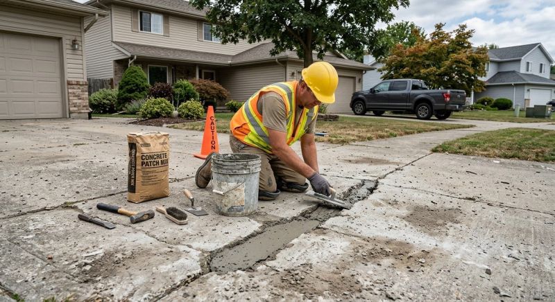 Driveway Curb Repair in West Des Moines, IA